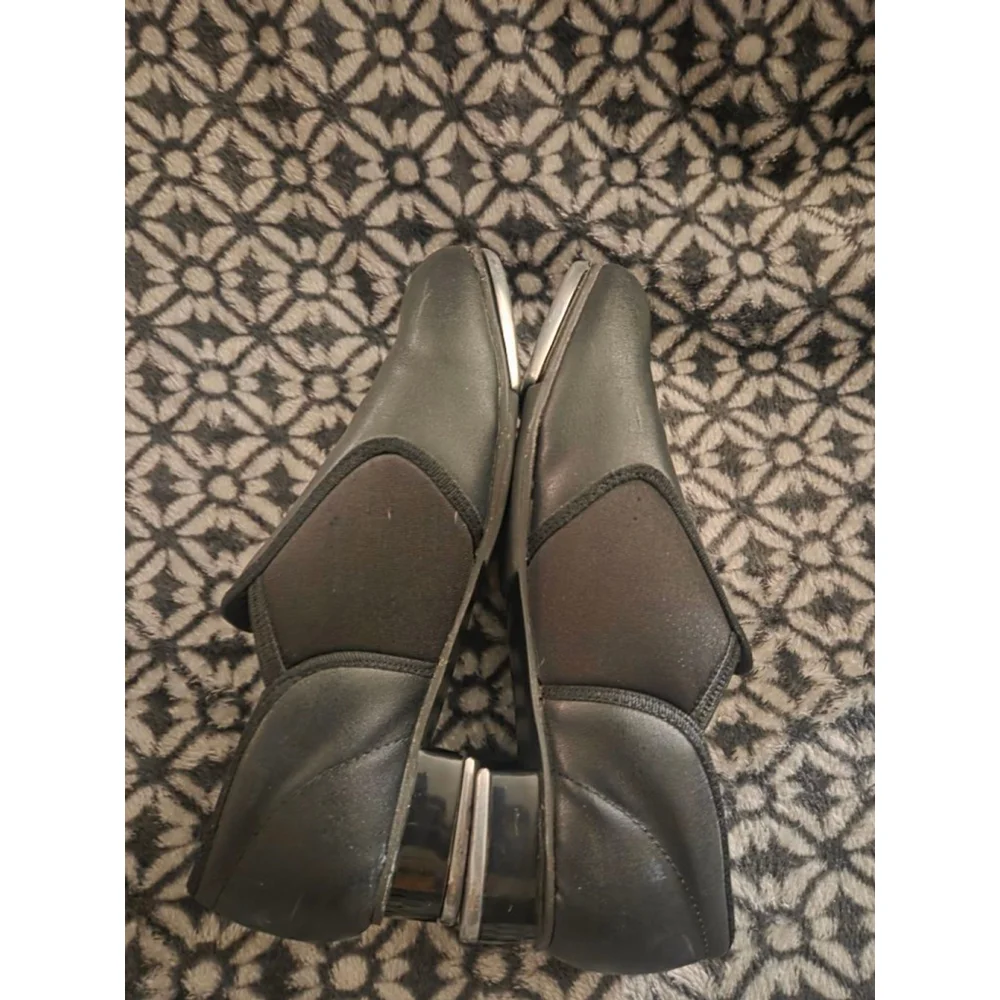 Girls Revolution Dancewear Black Tap Shoes‎ One Size
